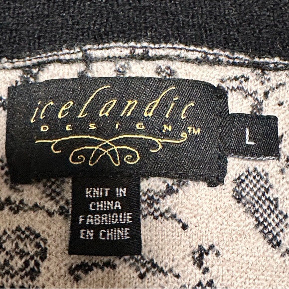 Icelandic Designs Wool Cardigan Sweater - Picture 5 of 6